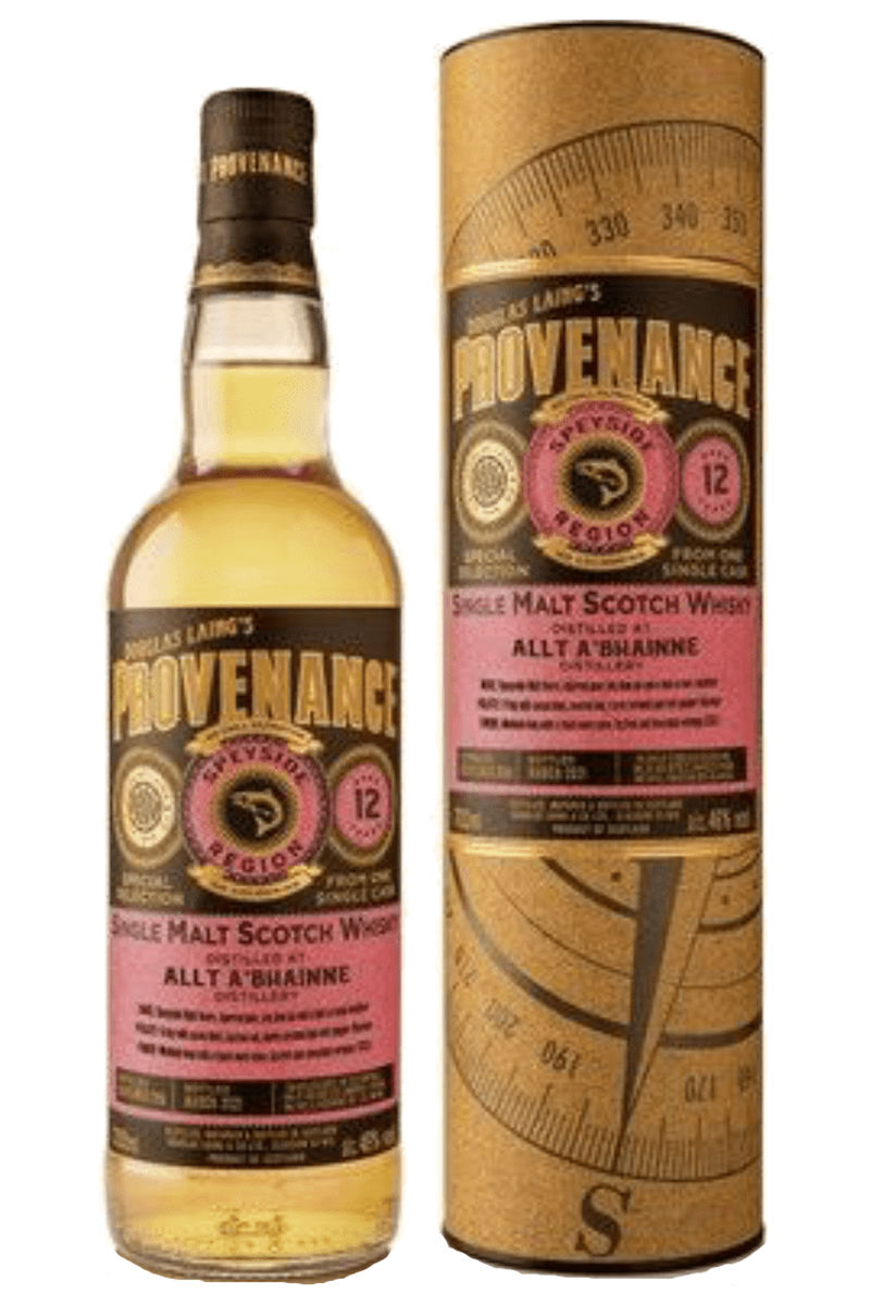 Allt A' Bhainne 12 Year Old - 2008 - Single Malt Scotch Whisky | Provenance Bottling